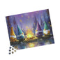 Cozy Campfire Gnome Puzzle - Perfect for Family Game Night, Relaxing Evenings, Holiday Gift, Indoor Fun, Home Décor