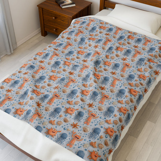 Throw Blanket for Germ Lovers