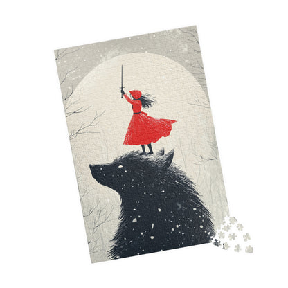 Puzzle - Little Red Riding Hood vs Big Bad Wolf