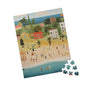 Beach Scene Puzzle - 110, 252, 520, 1014-piece, Family Fun Activity, Relaxing Game, Gift for Puzzle Lovers, Home Decor
