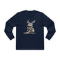 Otters First Christmas Graphic Longsleeve Tee, Holiday Apparel, Christmas Tee
