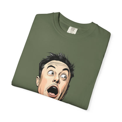 Elon Musk Shocked Expression Unisex T-shirt