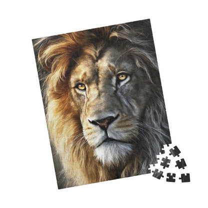Majestic Lion Puzzle | Perfect for Family Game Night