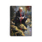 Crocodile Encounter Spiral Notebook - Ruled Line, Unique Journal for Creatives, Gift for Artists, Funny Office Supplies, Art [...]