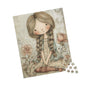 Cute Illustrated Girl Puzzle, Charming Wall Art for Kids, 110-1014 Piece, Perfect Gift for Birthdays, Family Game Nights, Educational Toys