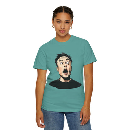 Elon Musk Shocked Expression Unisex T-shirt