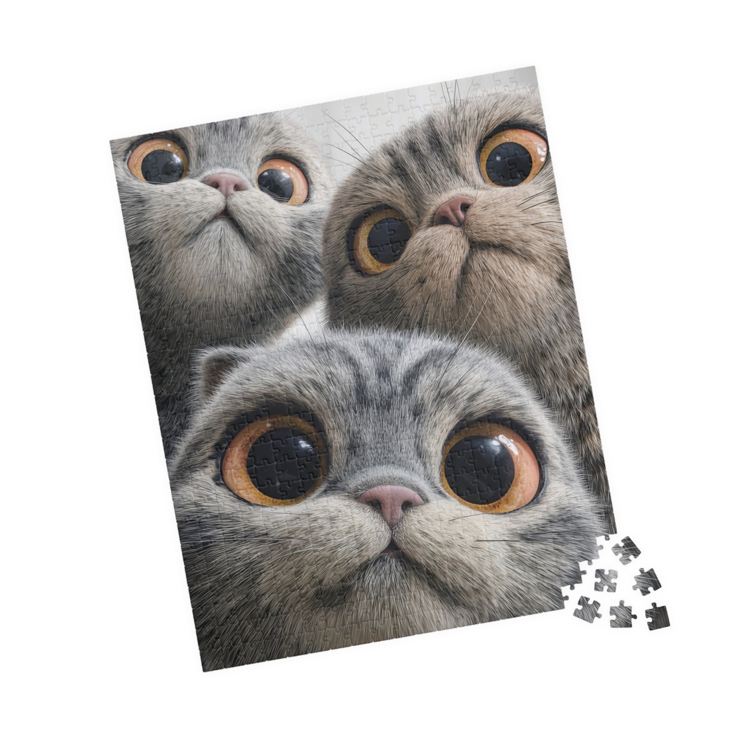 Puzzle - 3 Cats Find Camera Hilariously Funny Selfie