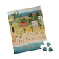 Beach Scene Puzzle - 110, 252, 520, 1014-piece, Family Fun Activity, Relaxing Game, Gift for Puzzle Lovers, Home Decor