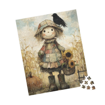 Whimsical Harvest Puzzle - 110, 252, 520, 1014-Piece - Autumn Decor, Family Game Night, Gift for Puzzle Lovers