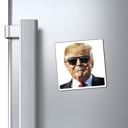 Trump Cool Sunglasses Magnet, Political Gift, Funny Refrigerator Magnet