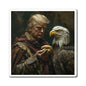 Magnet - Funny Trump Meme with Donald Trump and Eagle at McDonald’s