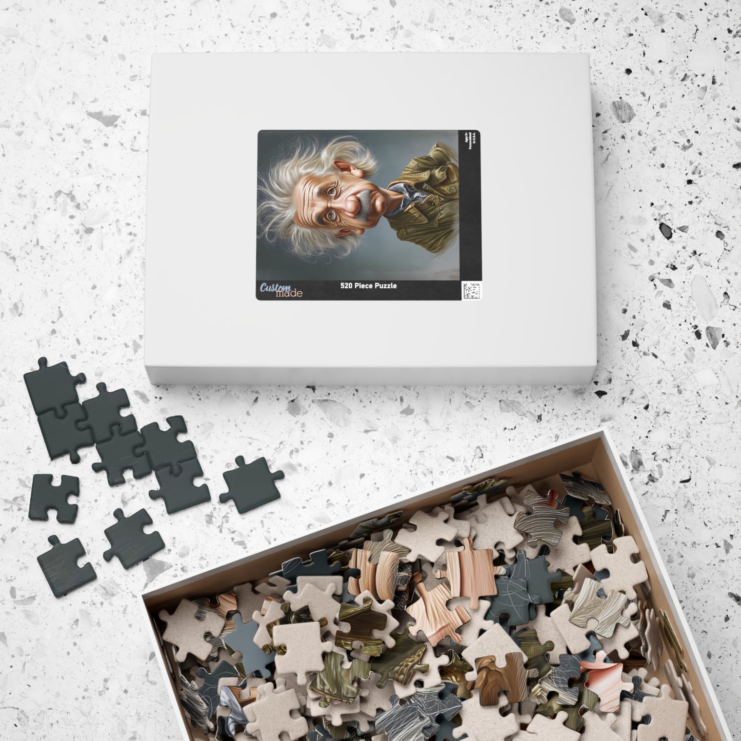 Einstein Puzzle - 110, 252, 520, 1014-piece Educational Mind Game, Gift for Science Lovers