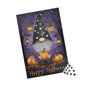 Halloween Puzzle with Gnome Design, Cozy Family Activity, 110-1014 Piece Jigsaw, Perfect for Autumn Celebrations, Fun Gift Idea