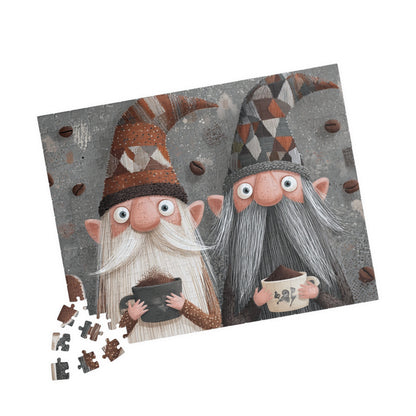 Cozy Coffee-Themed Puzzle | 110, 252, 520, 1014 Pieces | Perfect for Family Fun, Gift for Coffee Lovers, Holiday Activity, Puzzle [...]