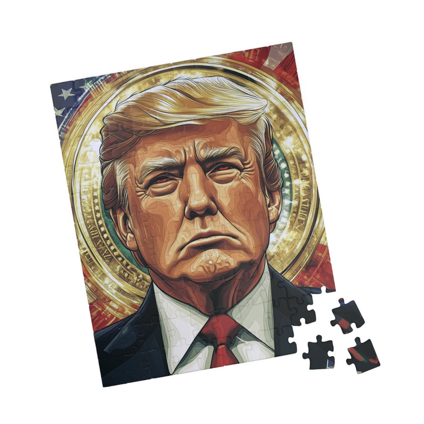 Donald Trump Puzzles - 110, 252, 520, 1014-piece, Unique Gift for Collectors, Fun Family Activity, Home Decor