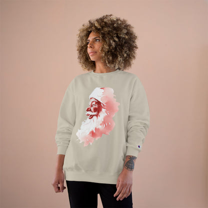 Champion Sweatshirt - The True Santa Mom and Dad Unisex Design