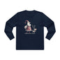 Longsleeve Tee - Santa and Reindeer Design