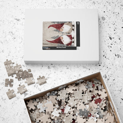 Winter Gnome Puzzle | Cute Holiday 110 to 1014-Piece Puzzle | Christmas Family Game, Cozy Home Decor, Gift Idea