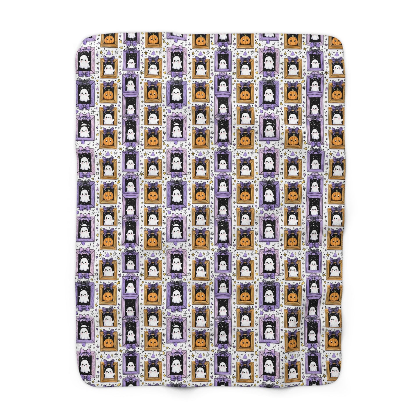 Sherpa Blanket - New Halloween Baby October Birth
