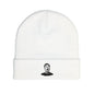 Embroidered Elon Musk Knit Beanie, Cozy Winter Hat, Funny Gift for Him, Political Satire Fashion