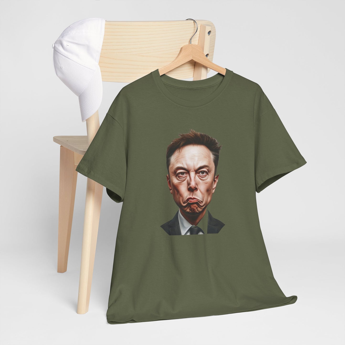 Funny Elon Musk Smirk Unisex Tee Shirt