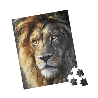 Majestic Lion Puzzle | Perfect for Family Game Night