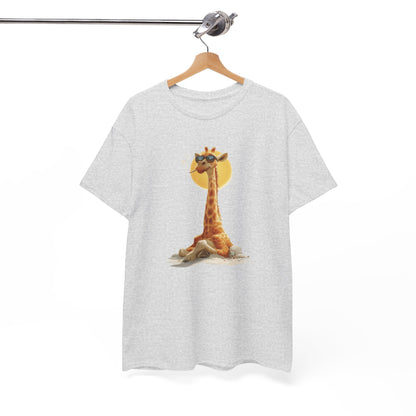Cool Giraffe Graphic Tee, Unisex Funny Shirt, Casual Summer Top