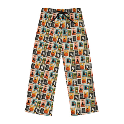 Cozy Halloween Women's Pajama Pants, Fun PJs for Fall, Holiday Sleepwear, Gift for Her, Lounge Pants