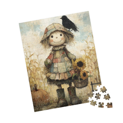 Whimsical Harvest Puzzle - 110, 252, 520, 1014-Piece - Autumn Decor, Family Game Night, Gift for Puzzle Lovers