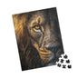 Roaring Lion Puzzle, Wildlife Puzzle, Jigsaw Puzzle, Home Decor Puzzle, Family Game Night, Gift for Animal Lovers