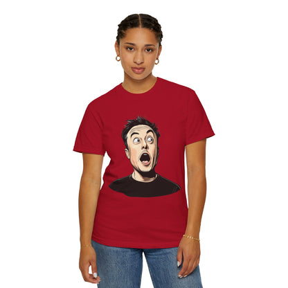 Elon Musk Shocked Expression Unisex T-shirt
