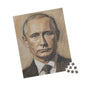 Artistic Putin Portrait Puzzle - 110 to 1014-Piece Jigsaw, Unique Gift for Adults, Home Decor, Mindful Activity, Collector's Item