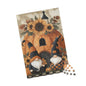 Gnome Pumpkin Puzzle: Fall Decor, Autumn Family Activity, Seasonal Gift, Cozy Home Vibes, Halloween Fun