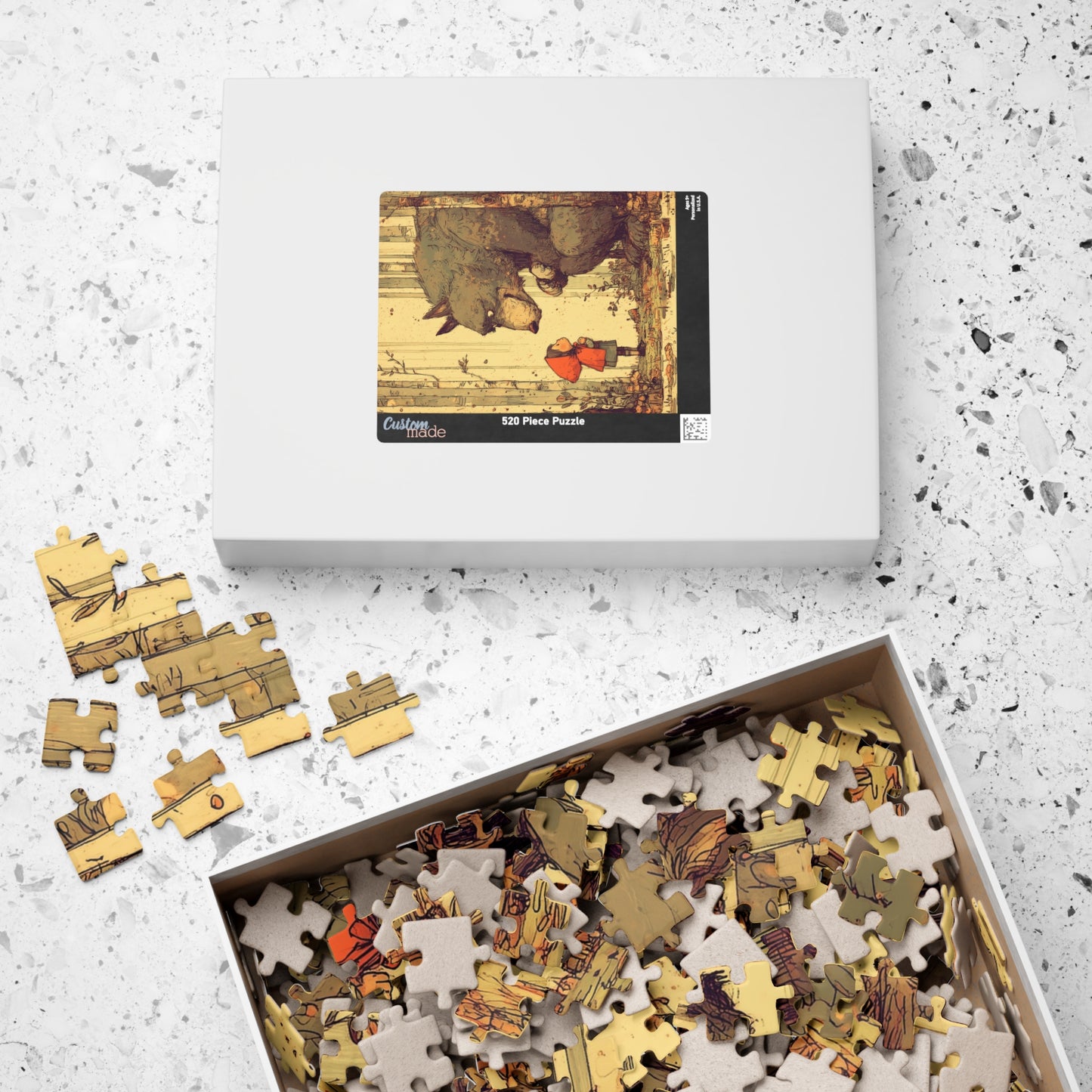 Woodland Adventure Puzzle - 110, 252, 520, 1014-piece, Family Game, Children's Gift, Nature Decor, Indoor Activity