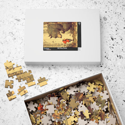 Woodland Adventure Puzzle - 110, 252, 520, 1014-piece, Family Game, Children's Gift, Nature Decor, Indoor Activity