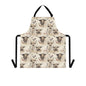 Rustic Cow Print Apron, Stylish Cooking Gift, Farmhouse Kitchen Accessory, Perfect for Chefs, BBQ Lovers, Home Cooks
