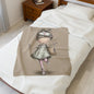 Nurse Appreciation Velveteen Plush Blanket, Cozy Throw for Healthcare Workers, Gift for Nurses