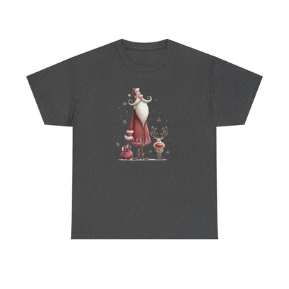 Christmas Cheer Unisex Heavy Cotton Tee, Holiday Gift
