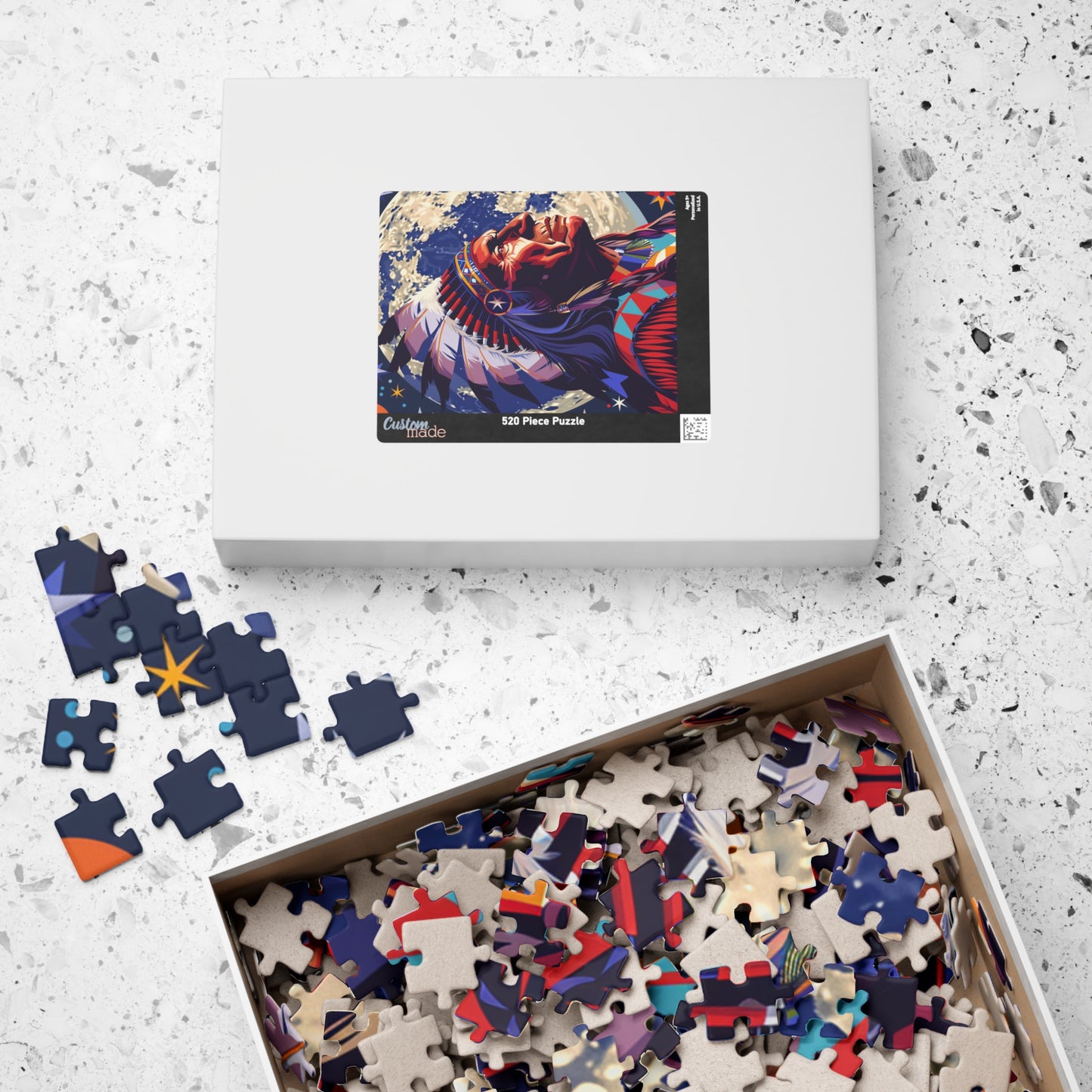 Native American Inspired Puzzle - 110 to 1014-piece, Educational Gift, Cultural Appreciation, Heritagemontagery