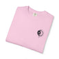 Comfort Colors Embroidered Hand-Illustrated Astrology Ying Yang Unisex T-Shirt, Cool Graphic Tee