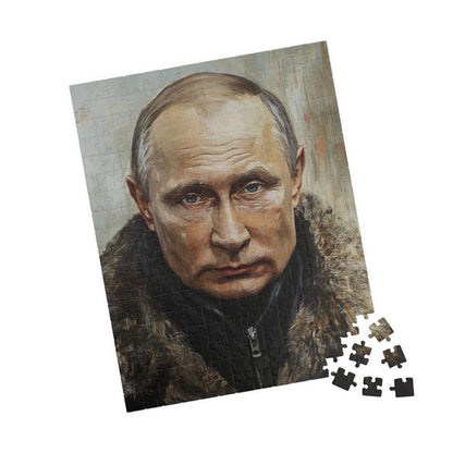 Puzzle - President Vladimir Putin in Fur Coat