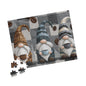 Cozy Gnome Puzzle | 110, 252, 520, 1014-piece Family Activity, Gift for Puzzle Lovers, Holiday Decor