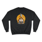Sunflower Gnome Champion Sweatshirt, Cozy Fall Sweater, Perfect for Gifting, Birthday, Autumn Fashion, Cute Sweatshirt