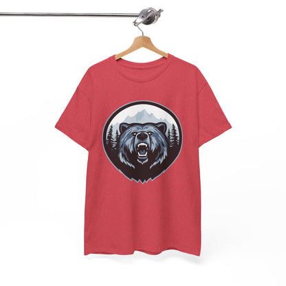 Majestic Bear Graphic Tee | Unisex Heavy Cotton Shirt, Animal Lover Gift, Outdoor Adventure Wear, Nature Lover Apparel, Birthday Gift, [...]