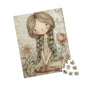 Cute Illustrated Girl Puzzle, Charming Wall Art for Kids, 110-1014 Piece, Perfect Gift for Birthdays, Family Game Nights, Educational Toys