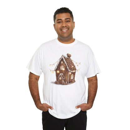 Festive Gingerbread House Tee | Unisex Heavy Cotton T-Shirt, Cozy Holiday Apparel, Christmas Gift, Winter Wonderland Clothing, Cute [...]