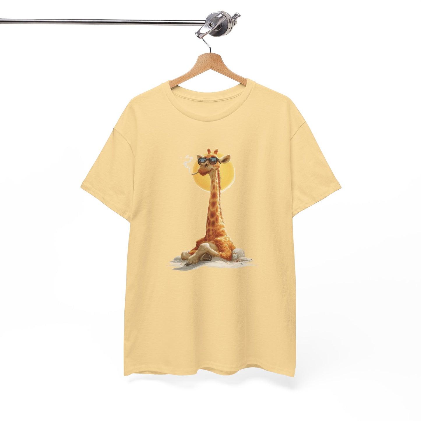 Cool Giraffe Graphic Tee, Unisex Funny Shirt, Casual Summer Top