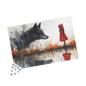 Charming Puzzle with Red Riding Hood & Wolf Design, 110 to 1014-Piece Family Fun Activity, Unique Gift for Book Lovers, Educational [...]