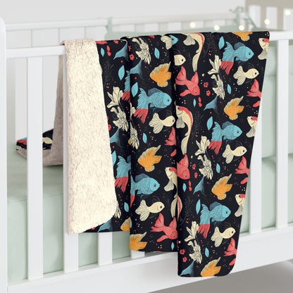 Cozy Sherpa Fleece Blanket, Soft Throw Blanket, Perfect For Home Decor, Gifts For Her
