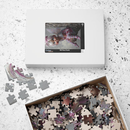 Whimsical Fairy Puzzle, Family Activity, Gift for Kids, Fun Indoor Game, Magical Decoration, Crafting Fun